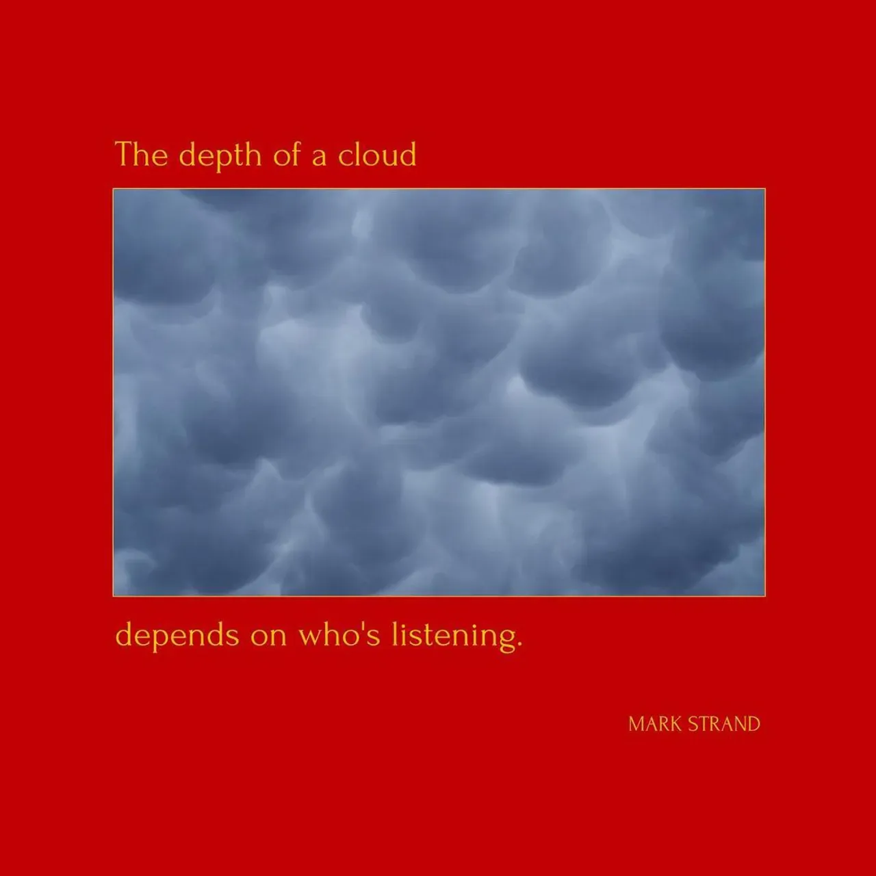 Image 26 - Clouds, Wondrous Clouds